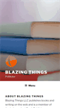 Mobile Screenshot of blazingthings.com